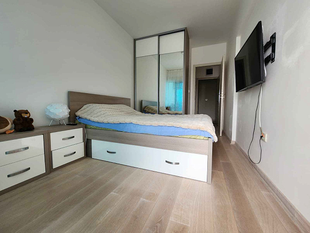 46 m² One-Bedroom Apartment in Becici with Sea View